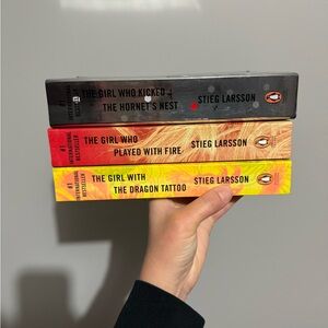 Millenium trilogy by Stieg Larrson